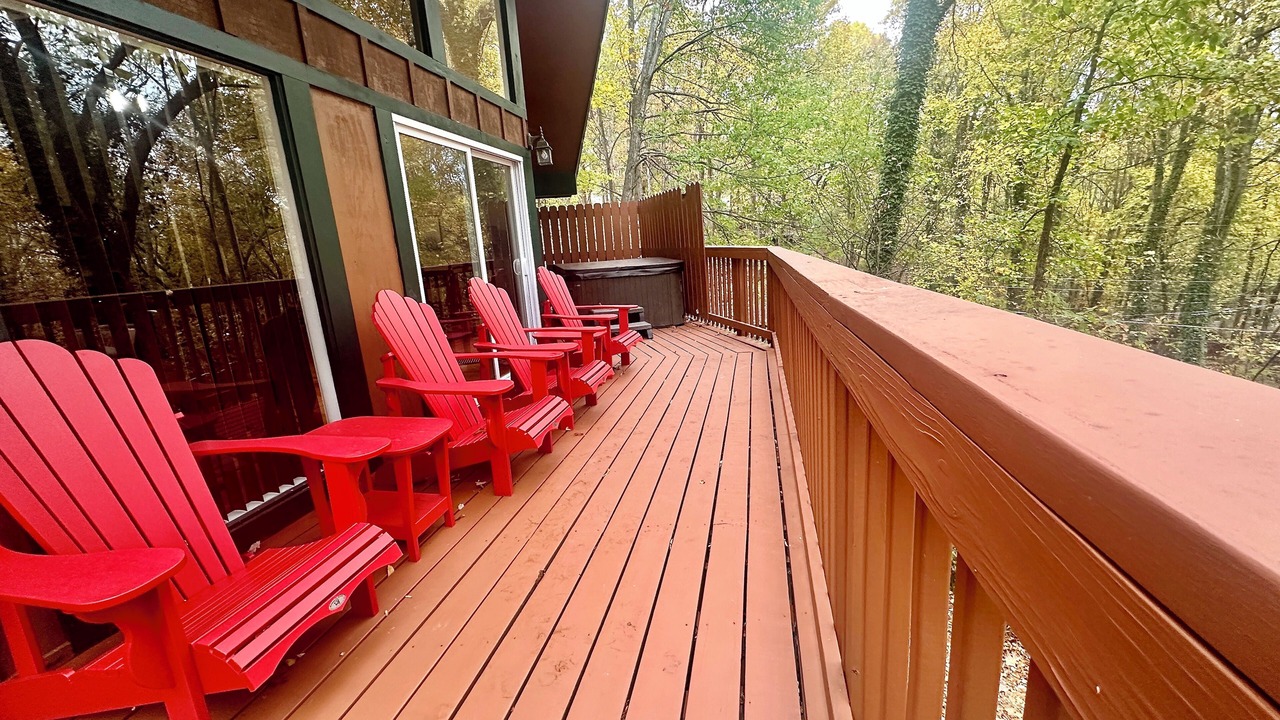 Photo of Patio Balcony in Chalet Village