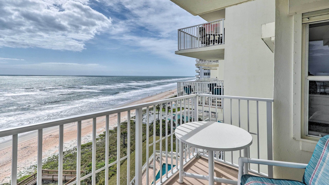 Photo of Patio Balcony in Seawinds Condo