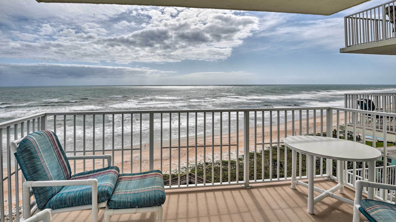 Photo of Patio Balcony in Seawinds Condo