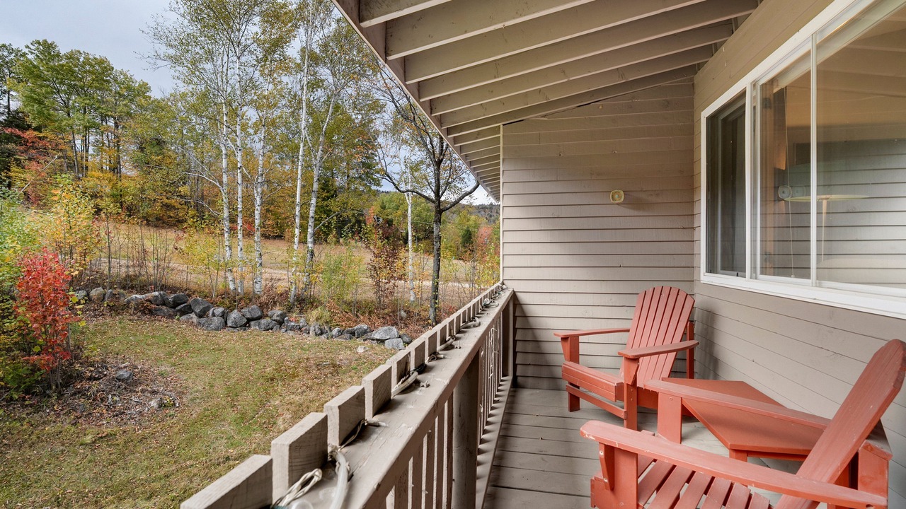 Photo of Patio Balcony in Sunday River Area