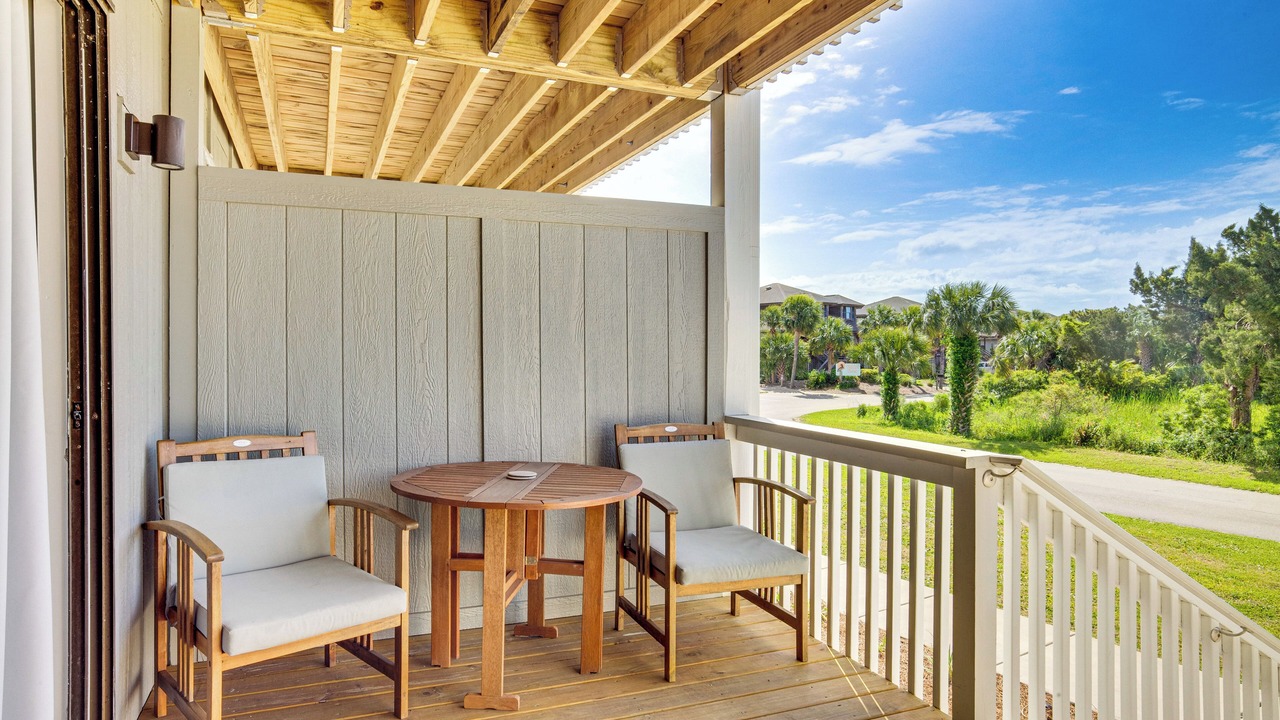 Photo of Patio Balcony in Oceanmarsh Subdivision