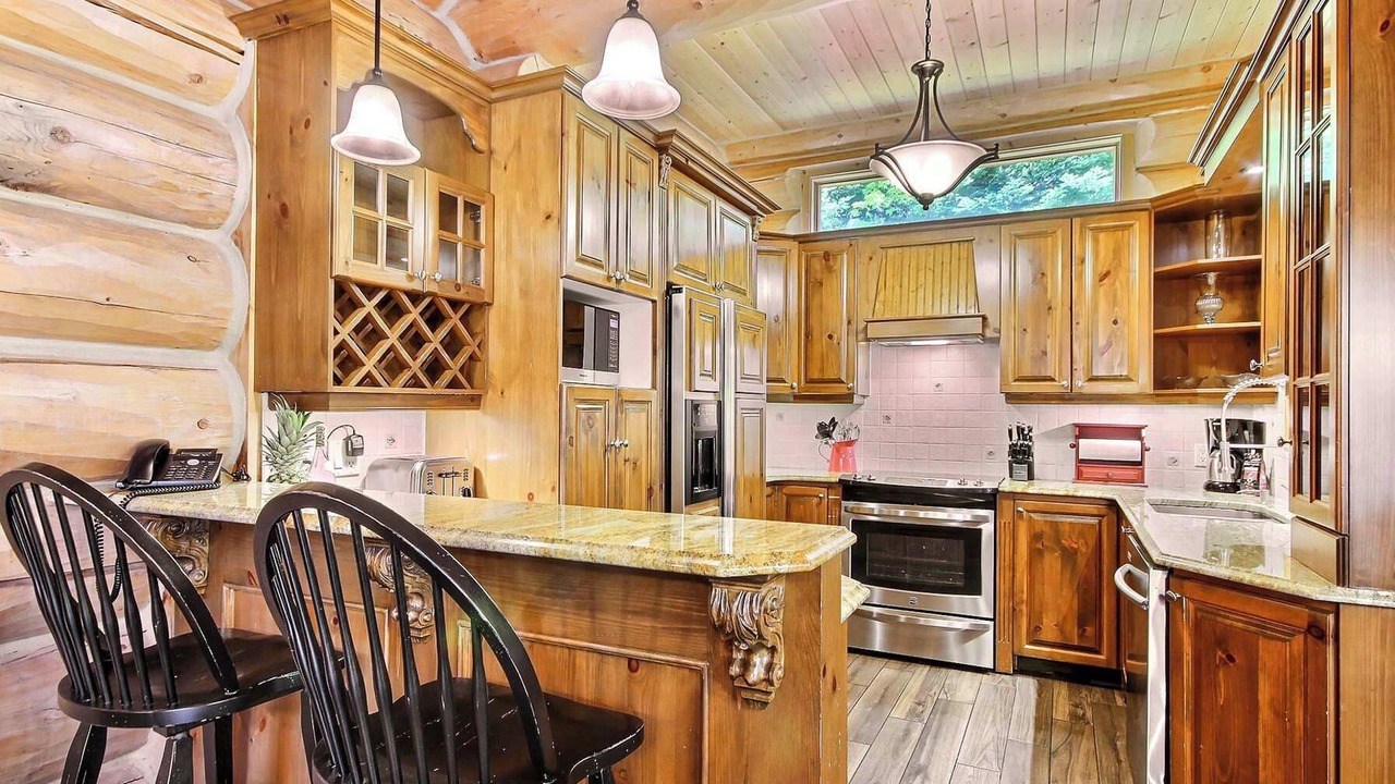 Photo of Kitchen in Fiddler Lake Resort
