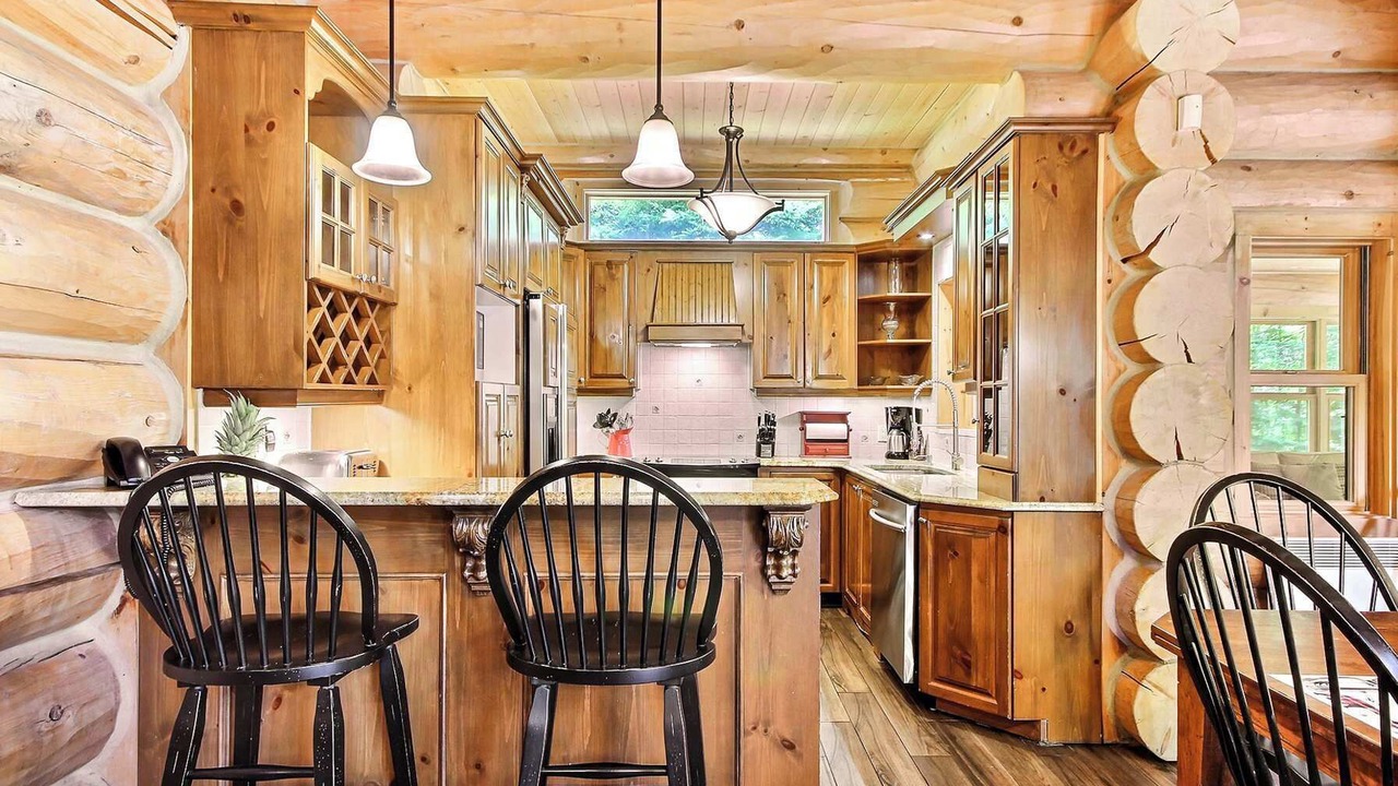 Photo of Kitchen in Fiddler Lake Resort