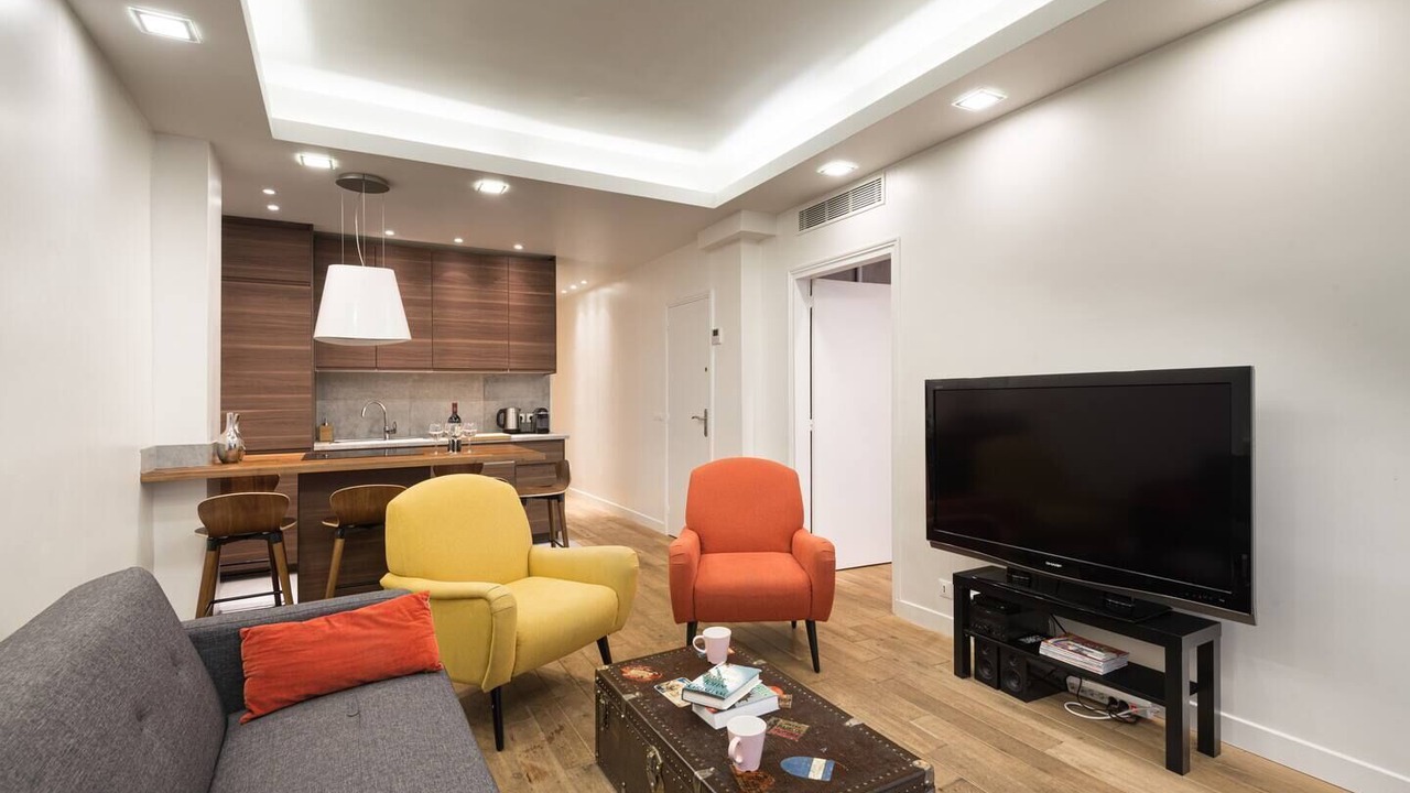 Photo of Livingroom in Quartier des Grandes-Carrieres