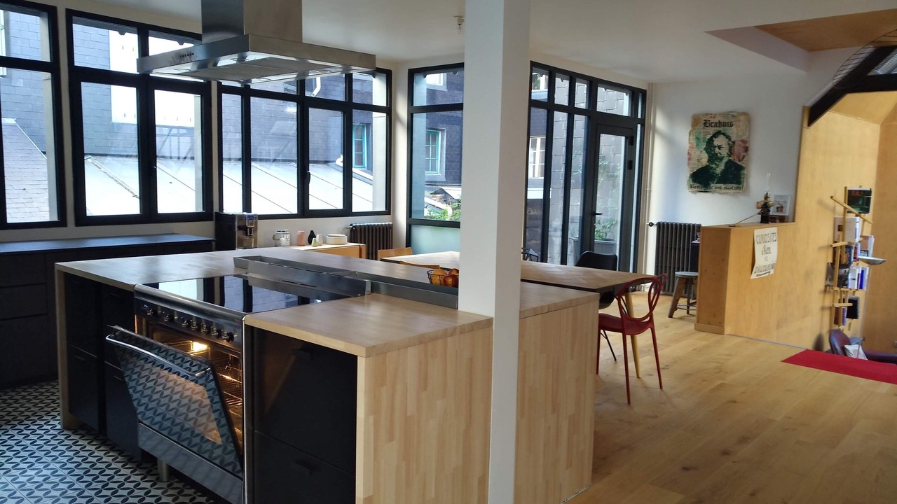 Photo of Kitchen in Quartier Saint-Marc - Croix de Pierre - Saint-Nicaise