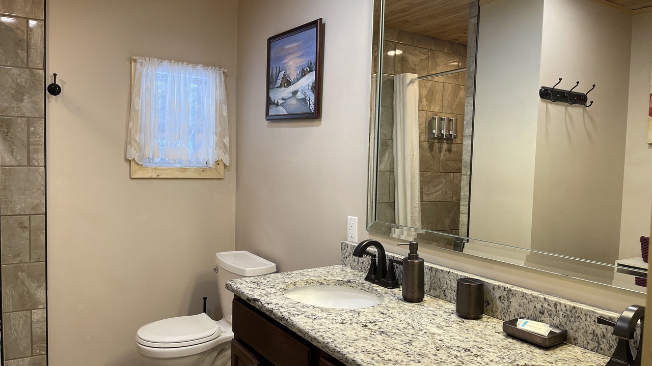 Photo of Bathroom in Christmas