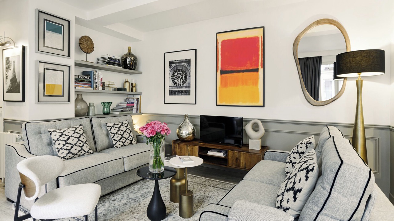 Photo of Livingroom in Quartier Sainte-Avoye