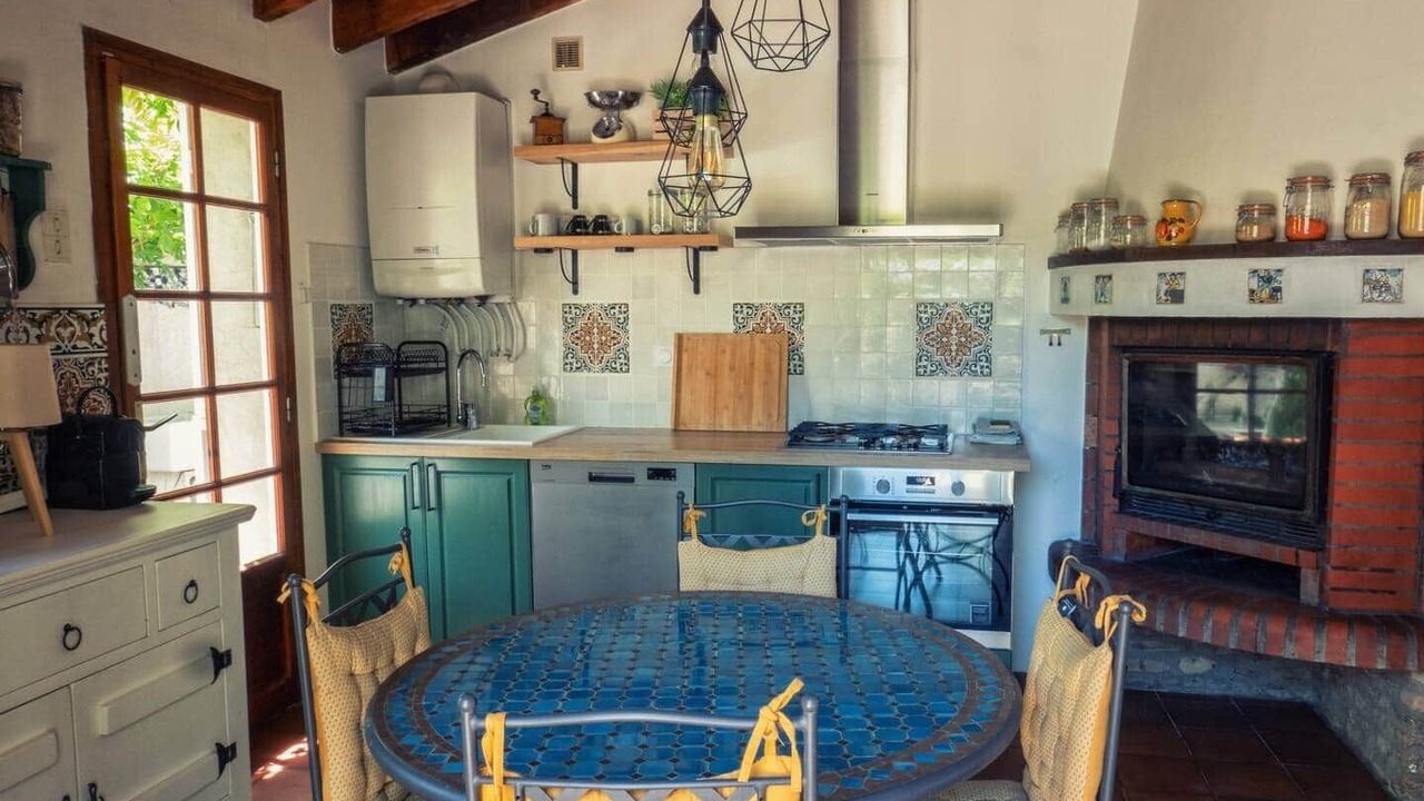 Photo of Kitchen in Villelongue-dels-Monts
