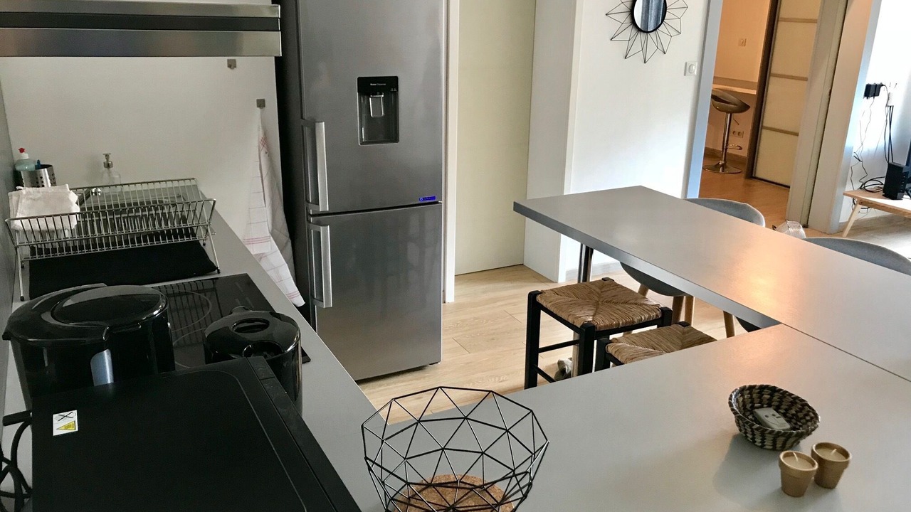Photo of Kitchen in Saint Nicolas - Charles III - Ville vieille - Trois Maisons - Leopold