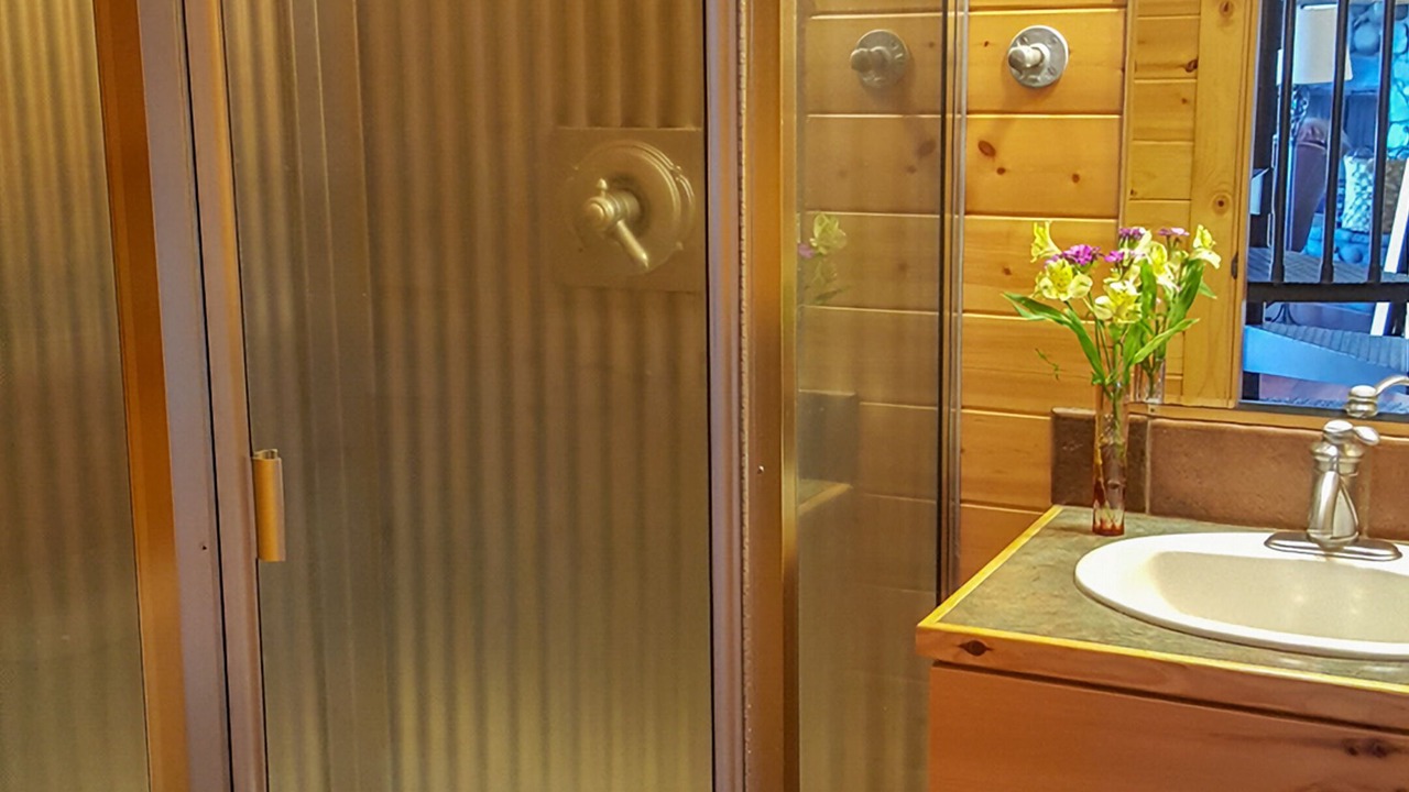 Photo of Bathroom in Happy Camp Hideaway