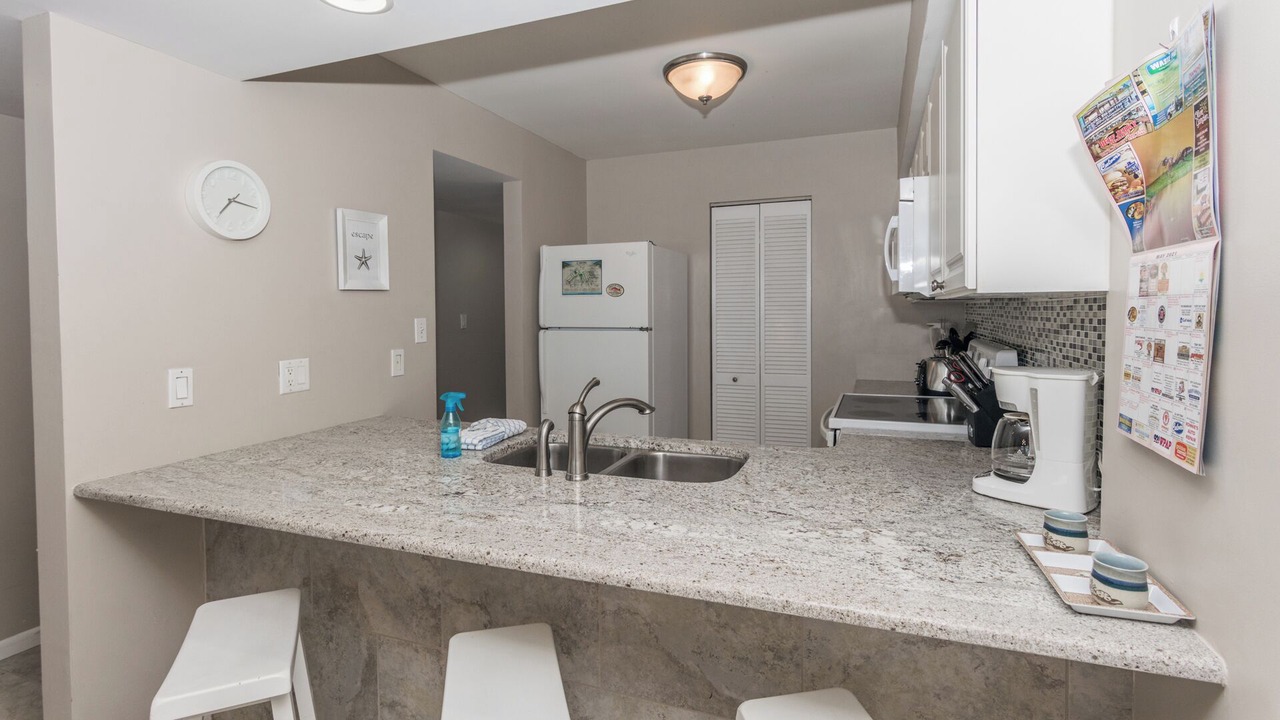 Photo of Kitchen in Gulf Lagoon Beach