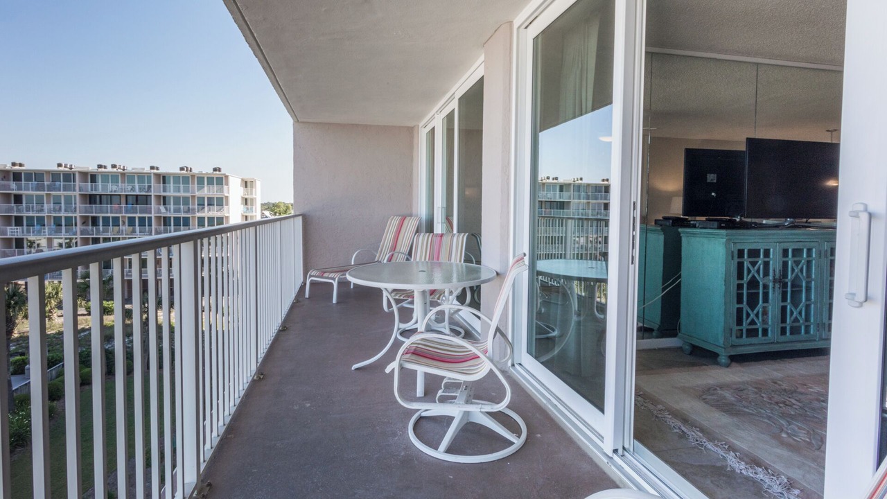 Photo of Patio Balcony in Gulf Lagoon Beach