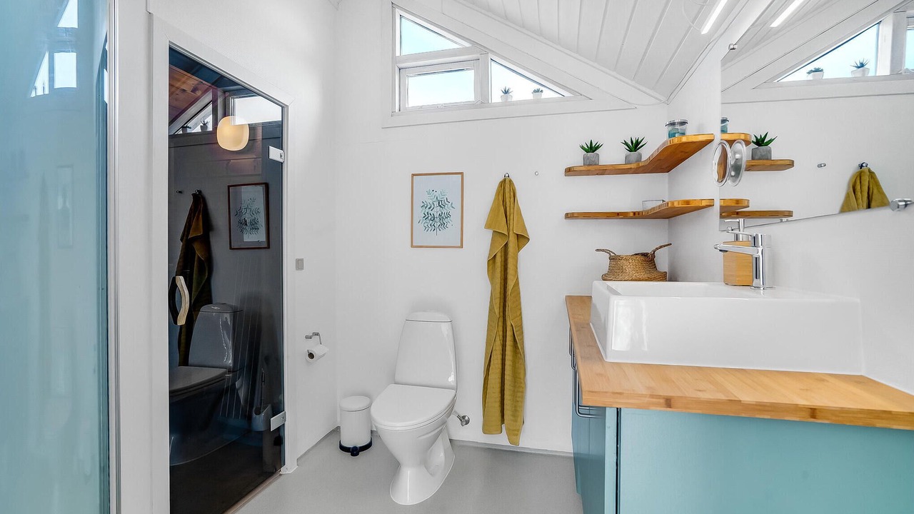 Photo of Bathroom in Rindby Strand