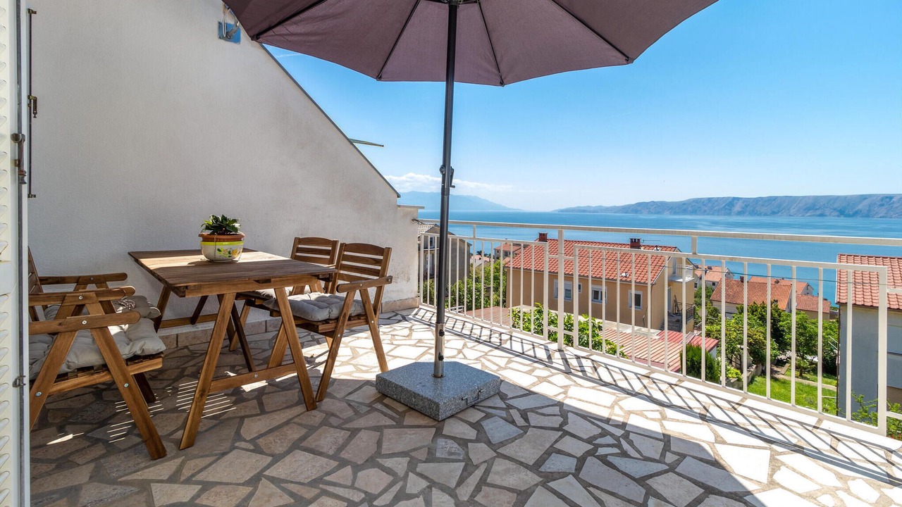 Photo of Patio Balcony in Novi Vinodolski