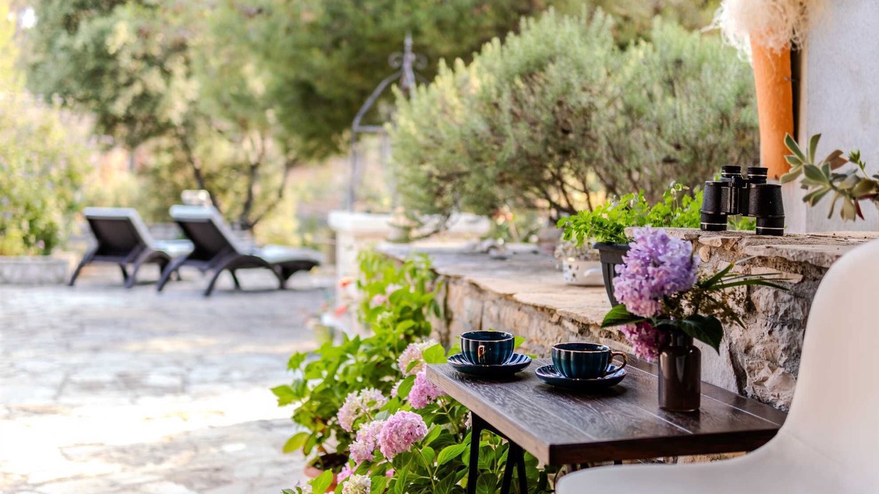 Photo of Patio Balcony in Cove Osibova (Milna)