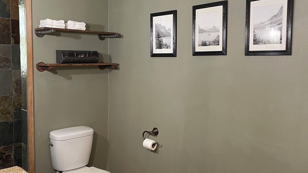 Photo of Bathroom in East Glacier Park Village