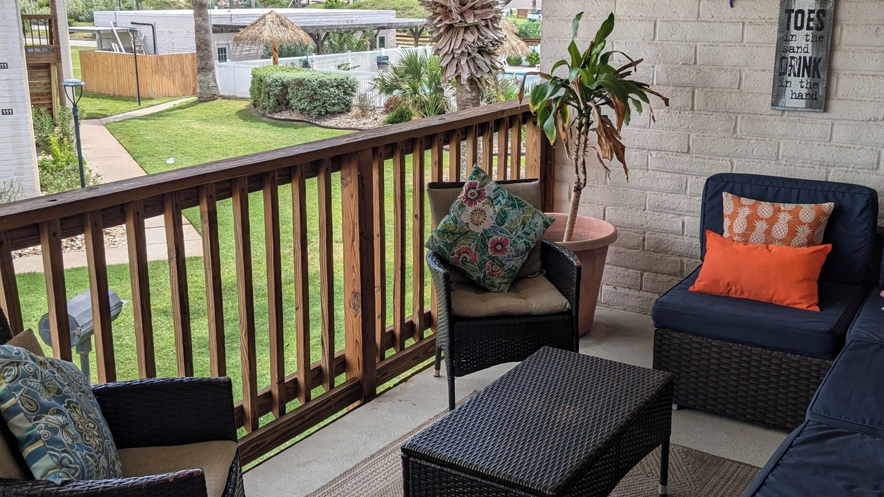 Photo of Patio Balcony in Port Aransas
