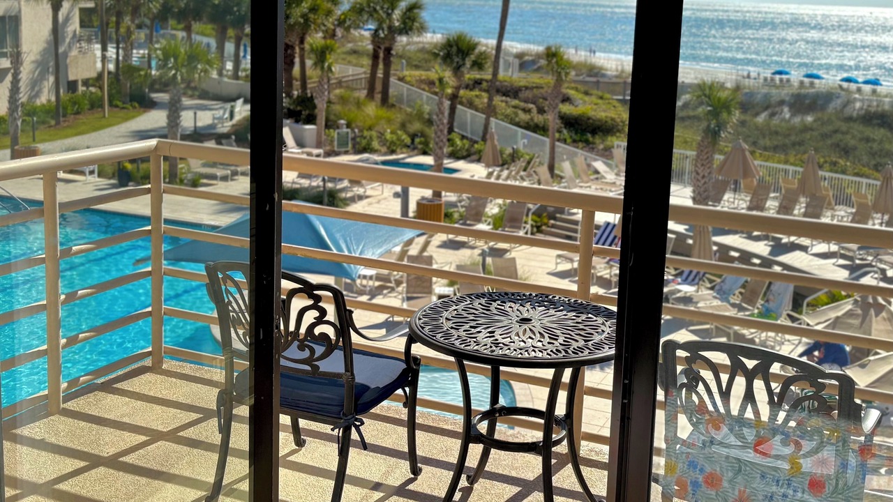 Photo of Patio Balcony in Palmetto Dunes