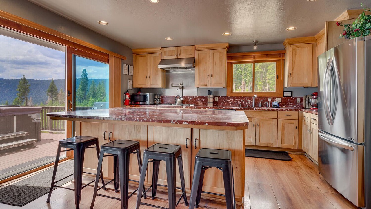 Photo of Kitchen in Tahoe Woods