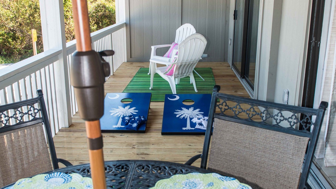 Photo of Patio Balcony in Oceanmarsh Subdivision