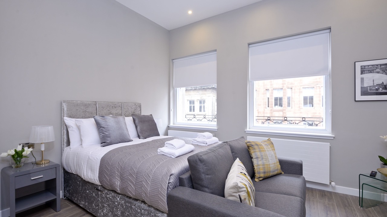 Photo of Bedroom in City Centre Glasgow