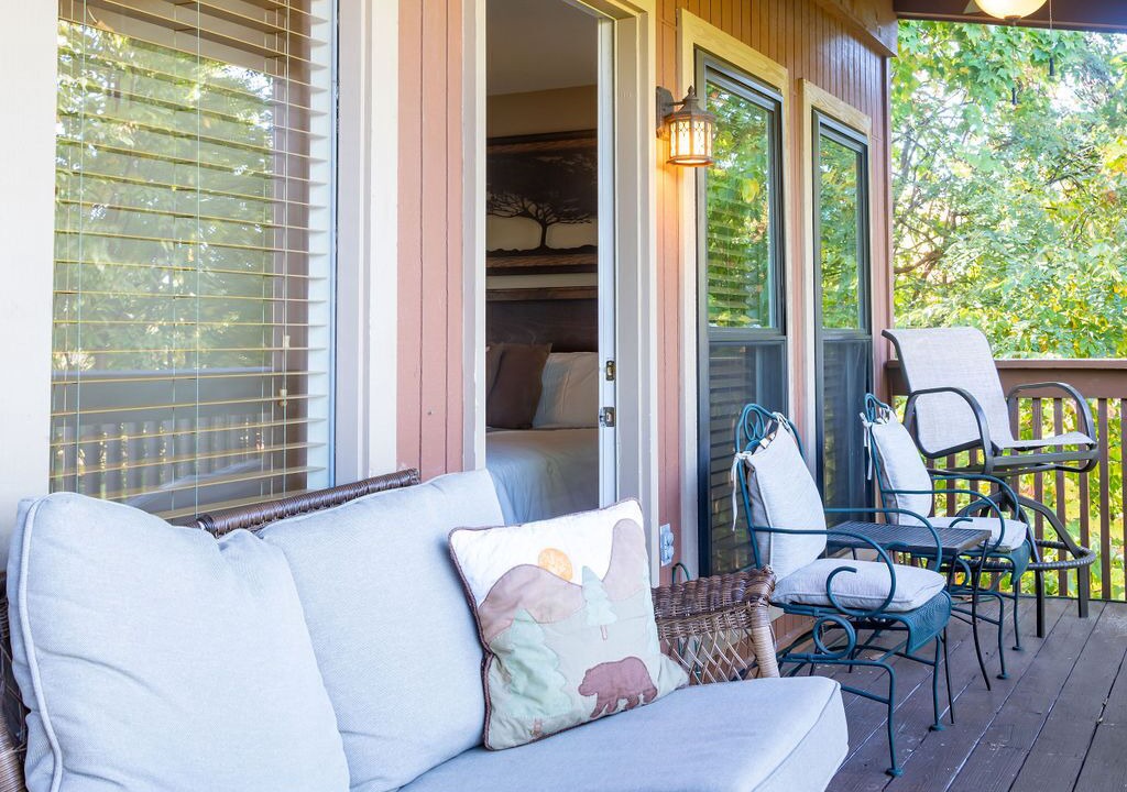 Photo of Patio Balcony in Chalet Village