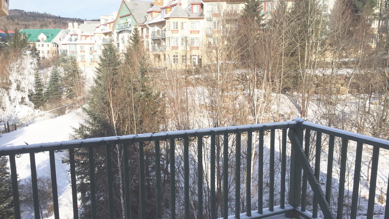 Photo of Patio Balcony in Mont-Tremblant Pedestrian Village