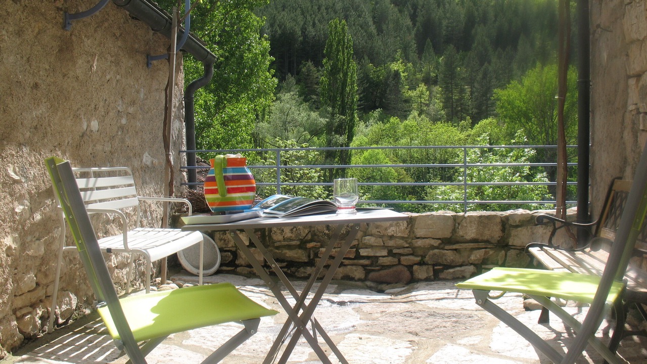 Photo of Patio Balcony in Sainte-Enimie