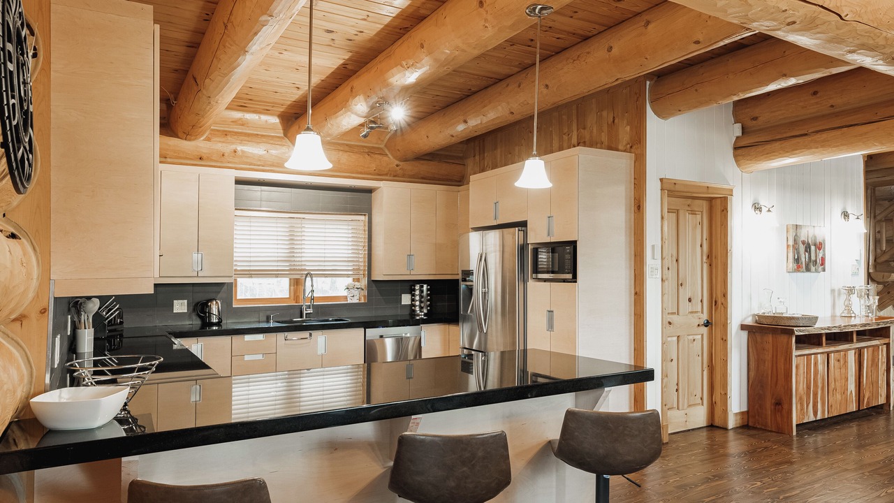 Photo of Kitchen in Fiddler Lake Resort