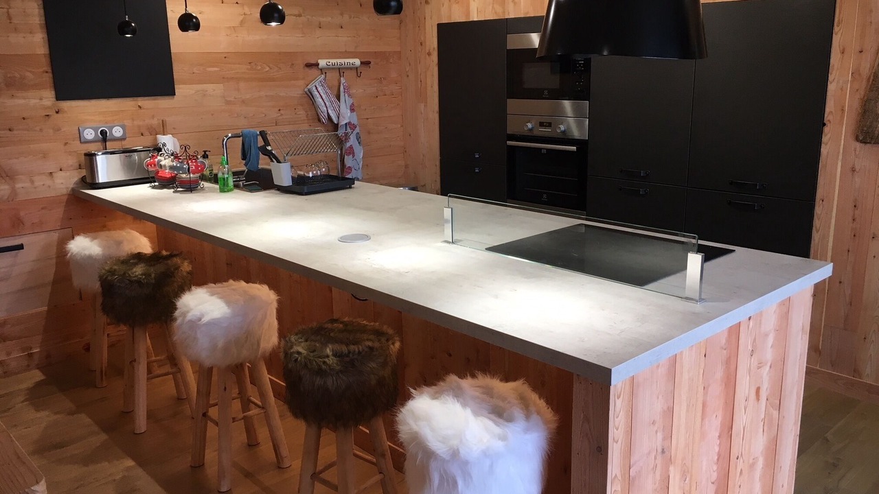Photo of Kitchen in Guzet Neige