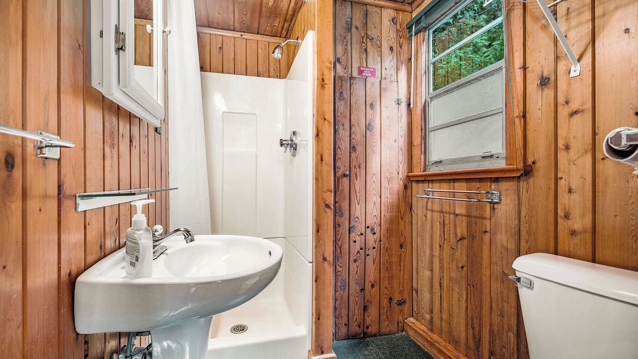 Photo of Bathroom in Mullett Lake