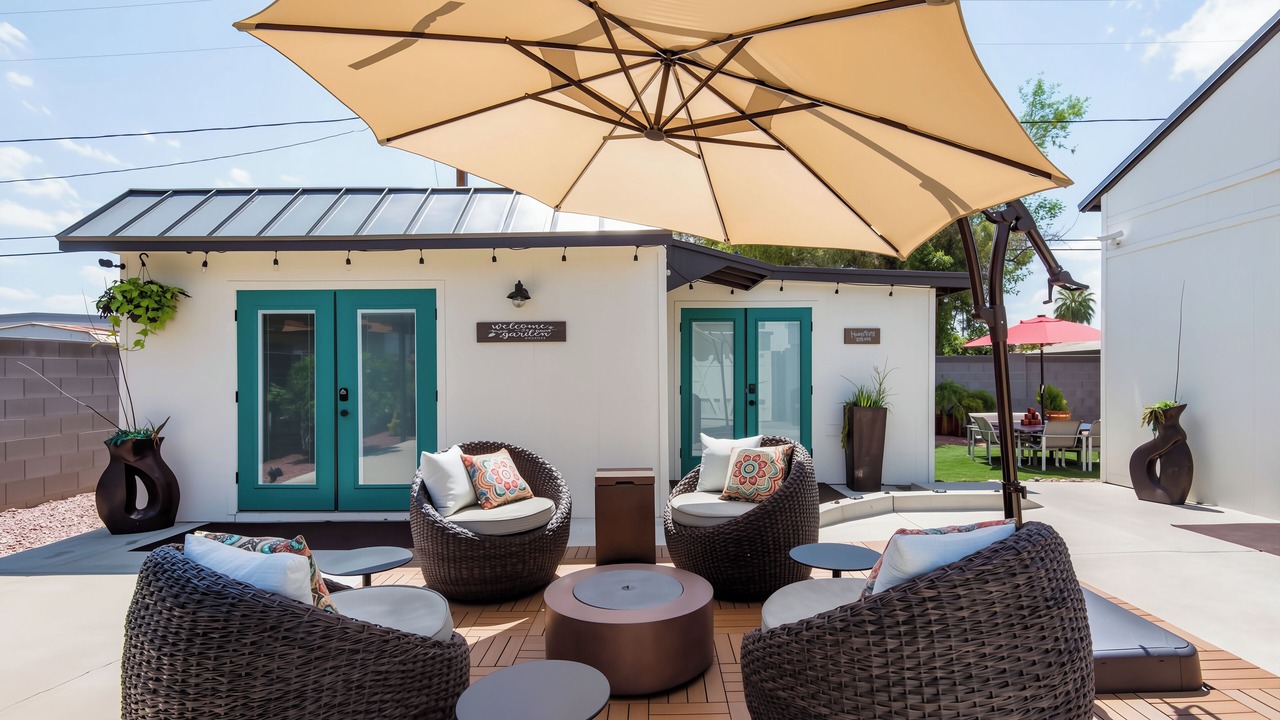 Photo of Patio Balcony in Pierson Place Historic District