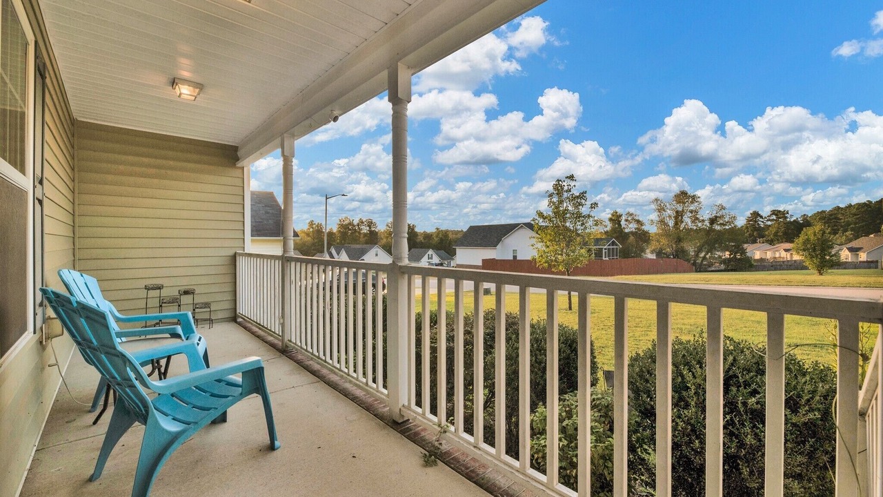 Photo of Patio Balcony in Pine Forest