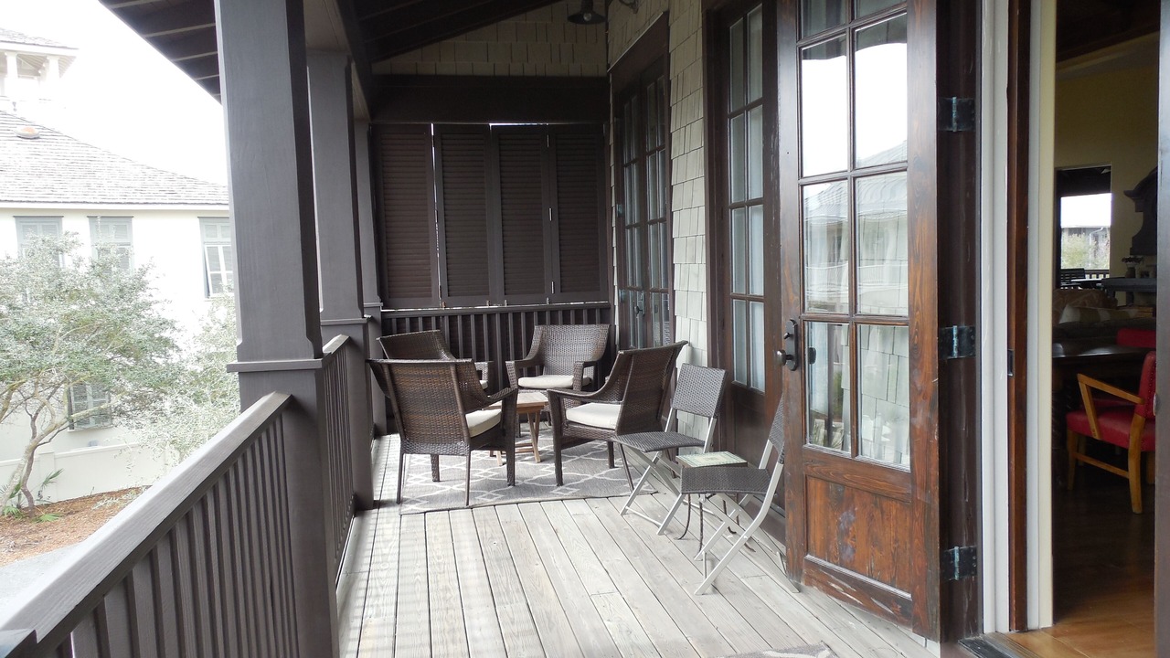 Photo of Patio Balcony in Rosemary Beach