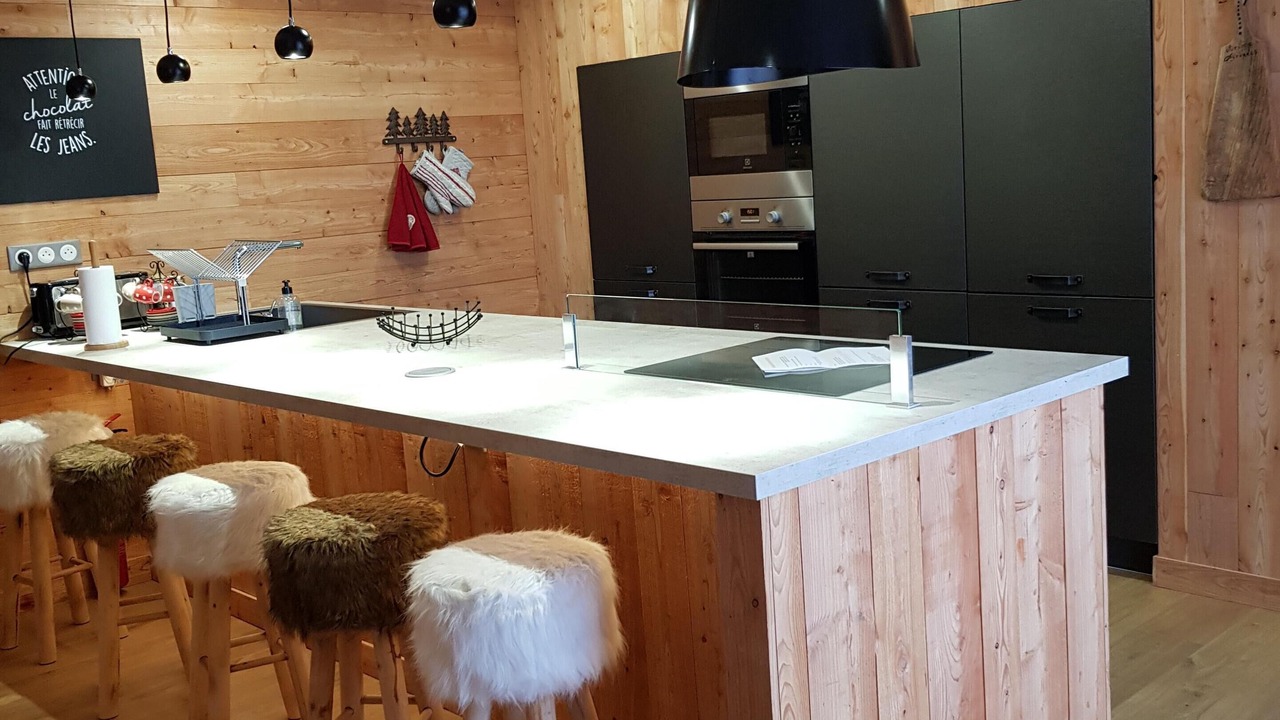 Photo of Kitchen in Guzet Neige