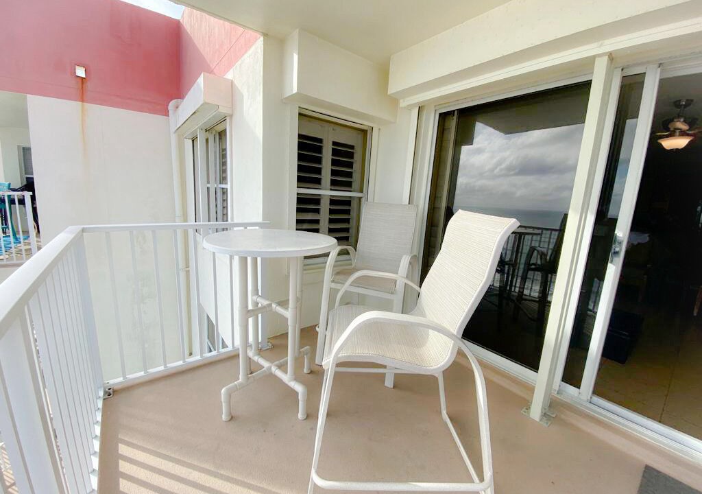 Photo of Patio Balcony in Seawinds Condo