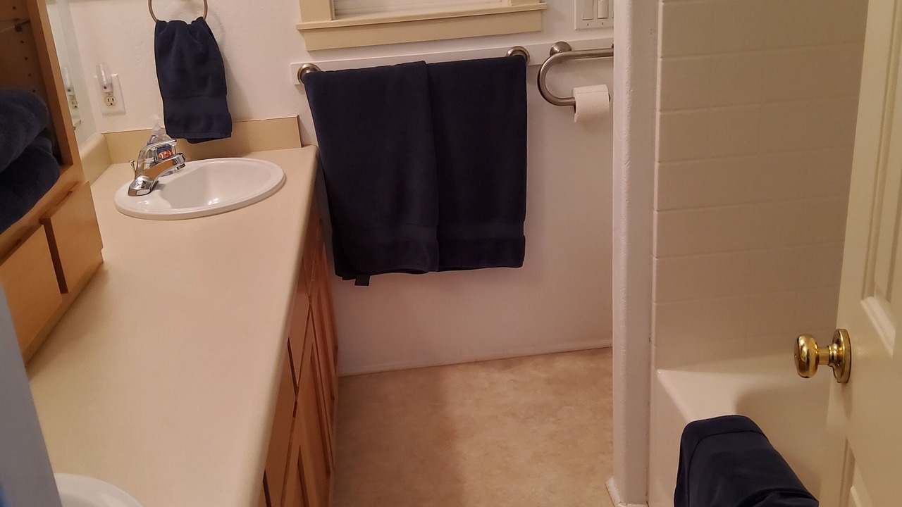 Photo of Bathroom in Historic Railroad District