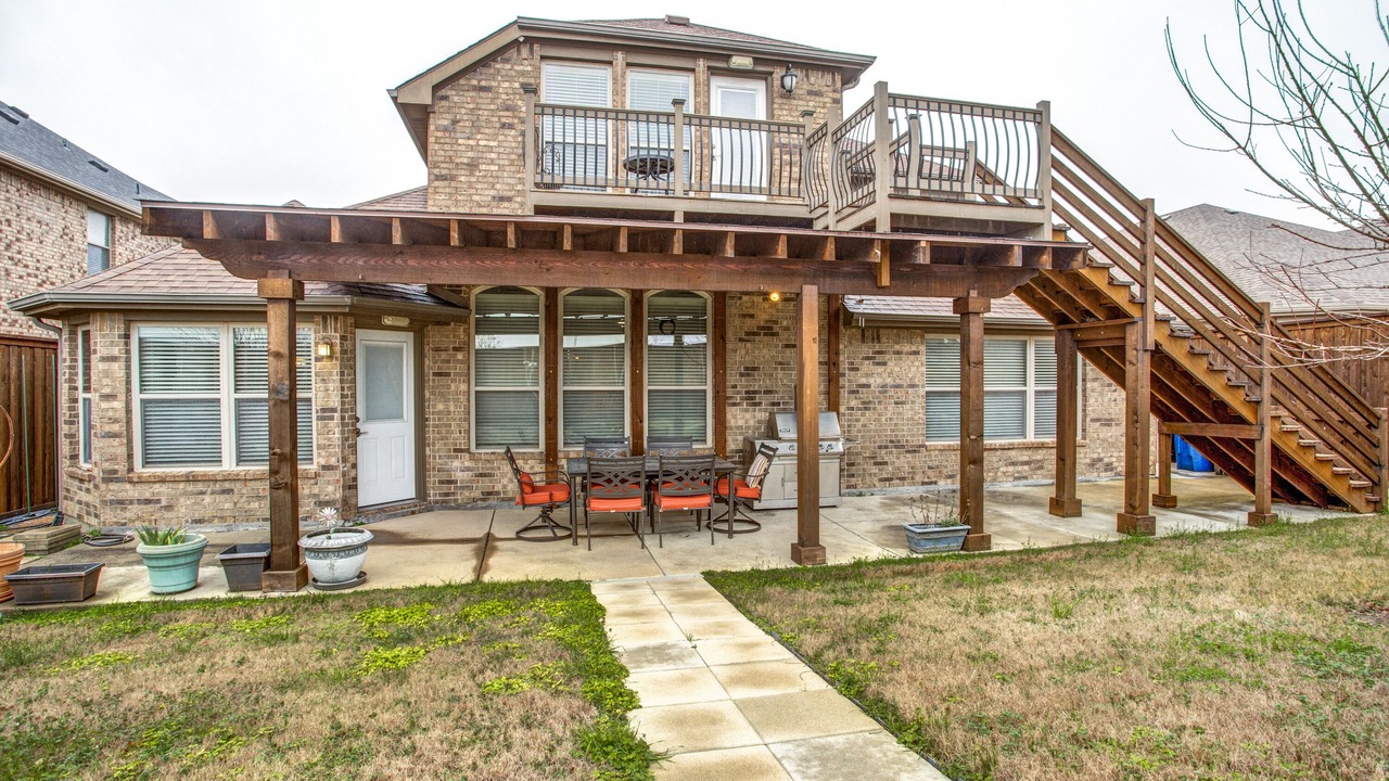 Photo of Patio Balcony in Panther Creek Estates