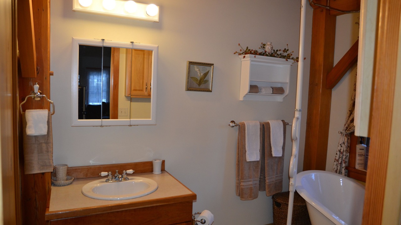Photo of Bathroom in East Glacier Park Village