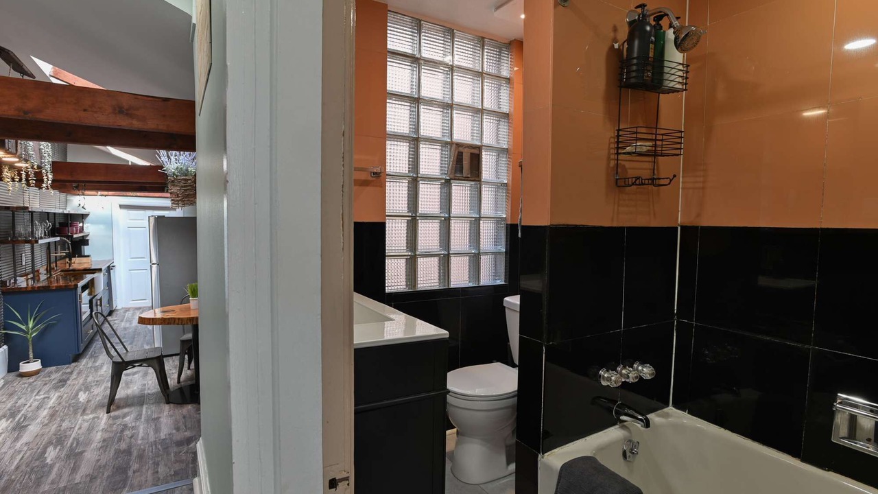 Photo of Bathroom in Downtown Harrisburg