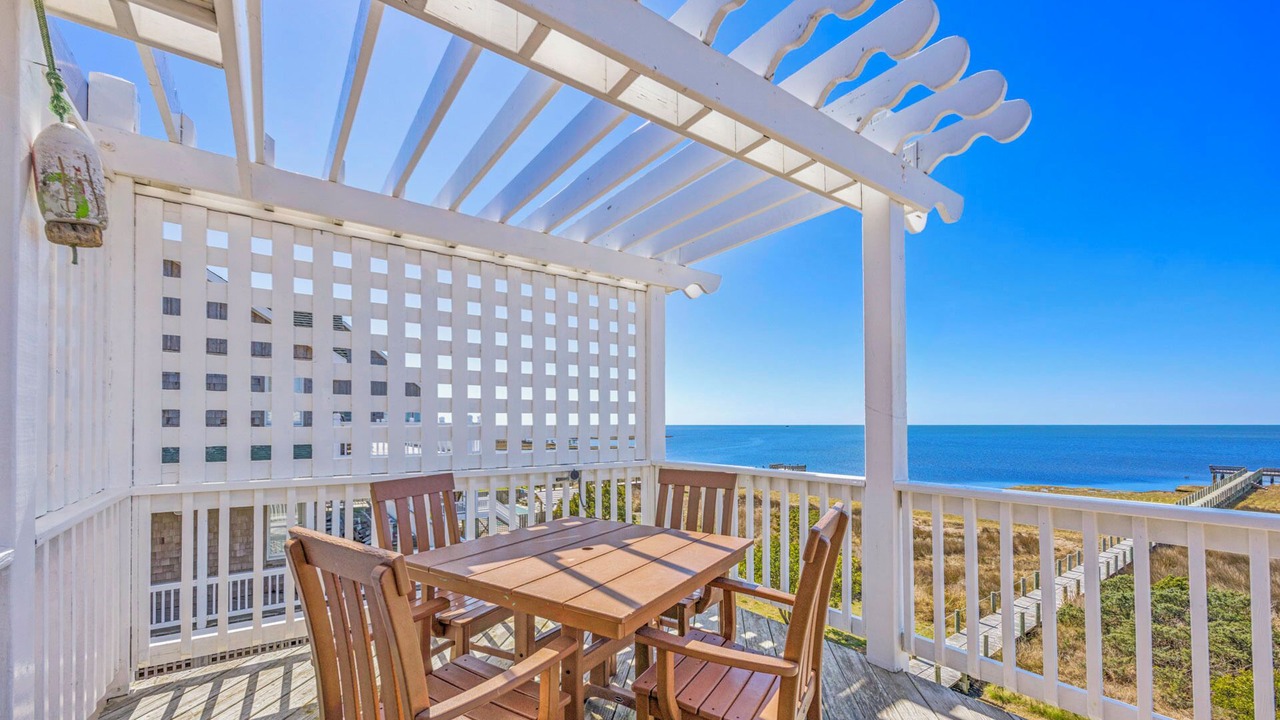 Photo of Patio Balcony in Wind Over Waves