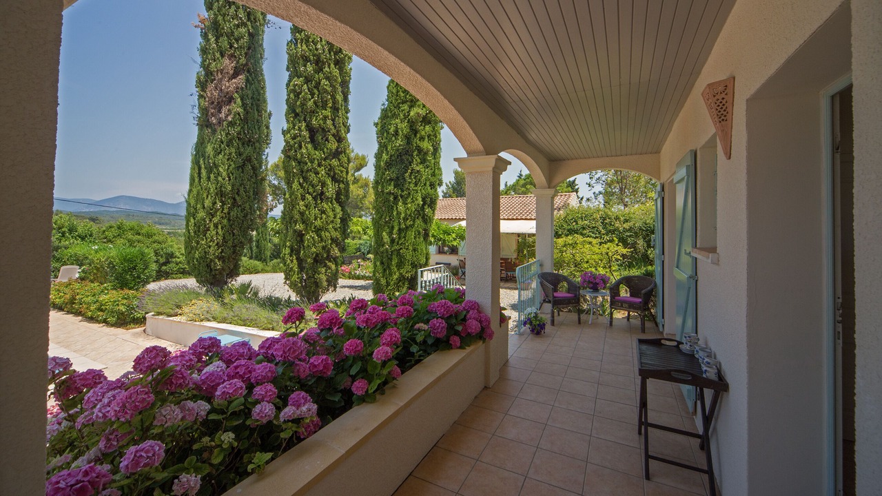 Photo of Patio Balcony in Prades-sur-Vernazobre