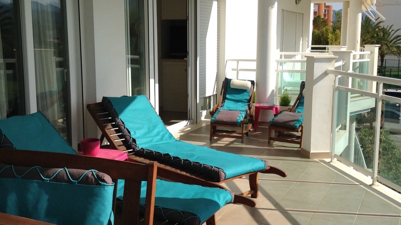 Photo of Patio Balcony in Almadrava Beach