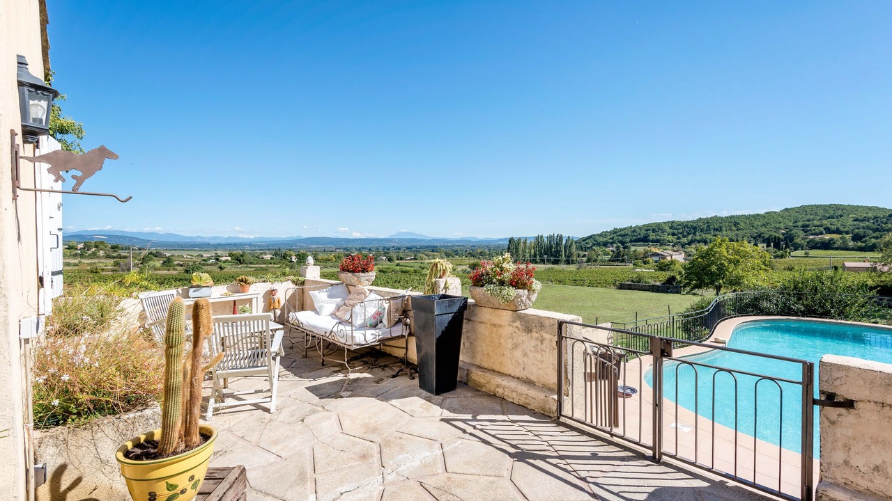 Photo of Patio Balcony in Saint-Montan