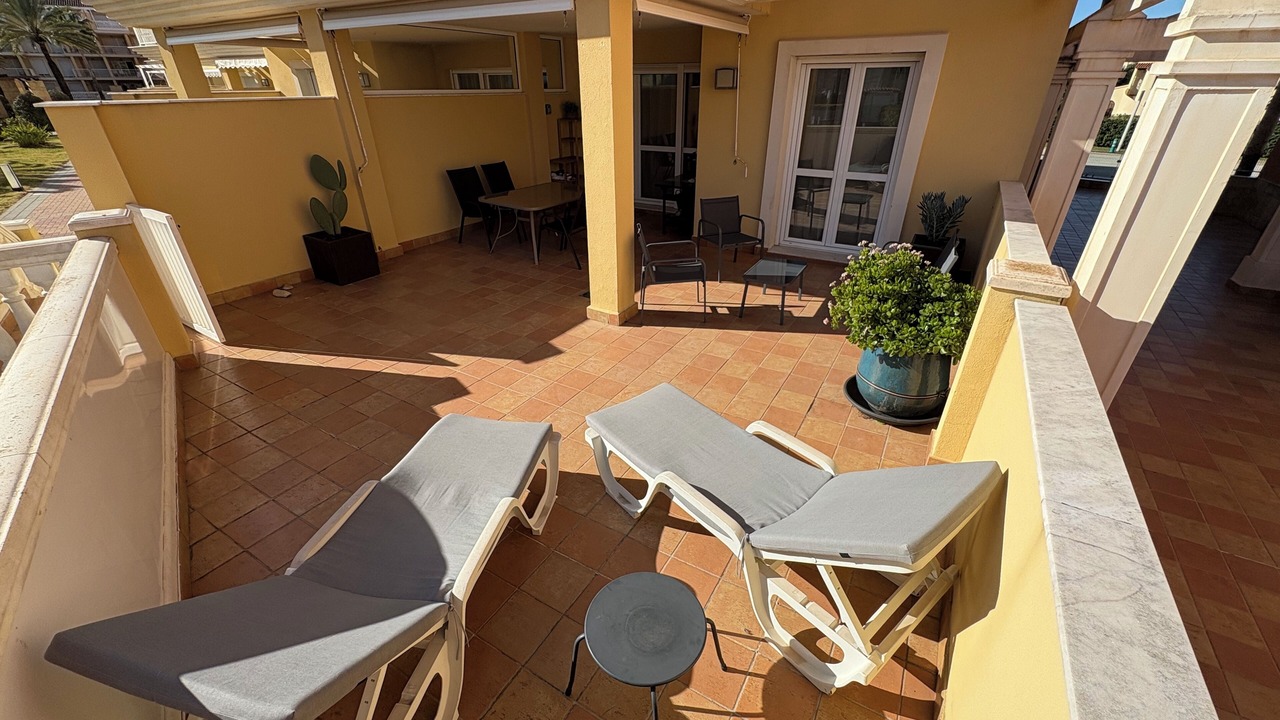 Photo of Patio Balcony in Almadrava Beach