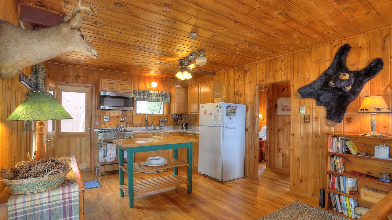 Photo of Kitchen in Rangeley Plantation