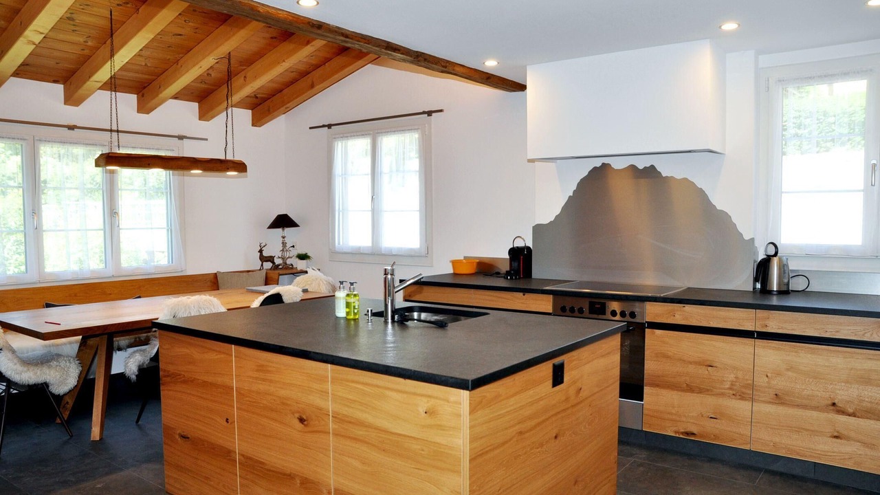 Photo of Kitchen in Engadin Scoul