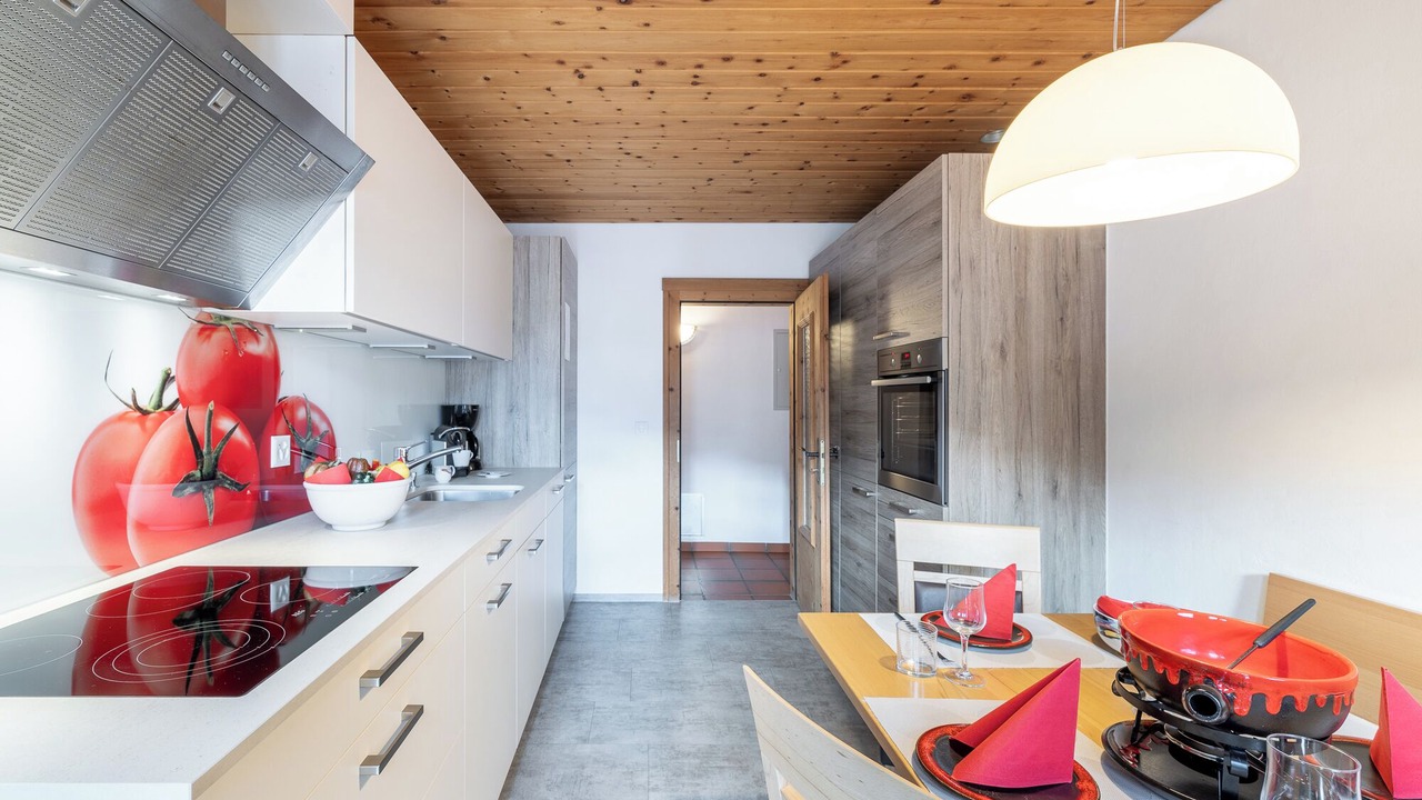 Photo of Kitchen in Engadin Scoul