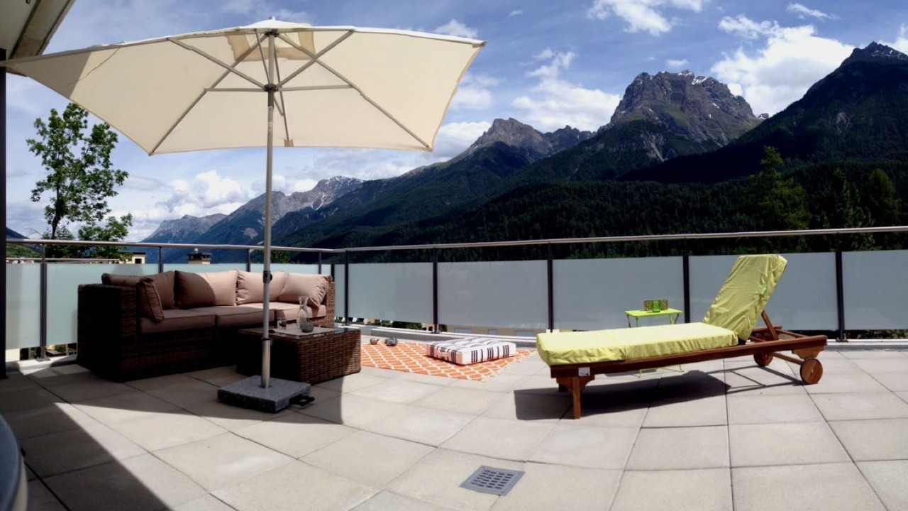 Photo of Patio Balcony in Engadin Scoul