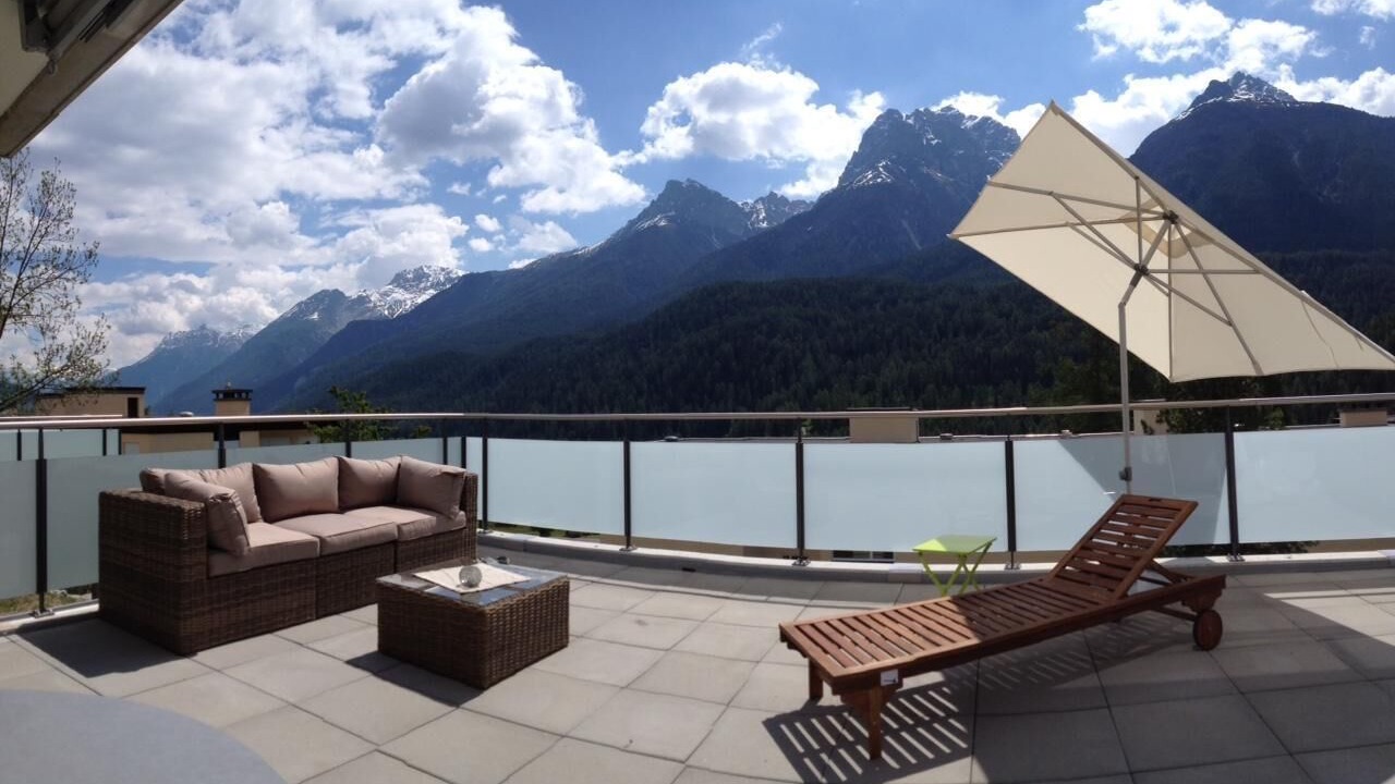 Photo of Patio Balcony in Engadin Scoul